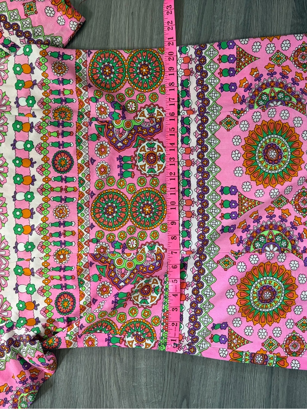 1960s Psychedelic Maxi Dress 🌼 - Picture 8 of 10